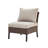 Ajai 3 - Person Modular Patio Conversation Sets with Cushions