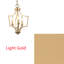 Lustre géométrique à 3 lumières de style bougie Loray