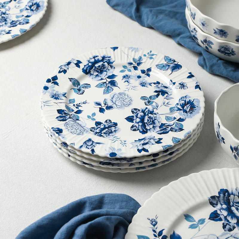 Service de table Stone Lain Fiore New Bone China, 24