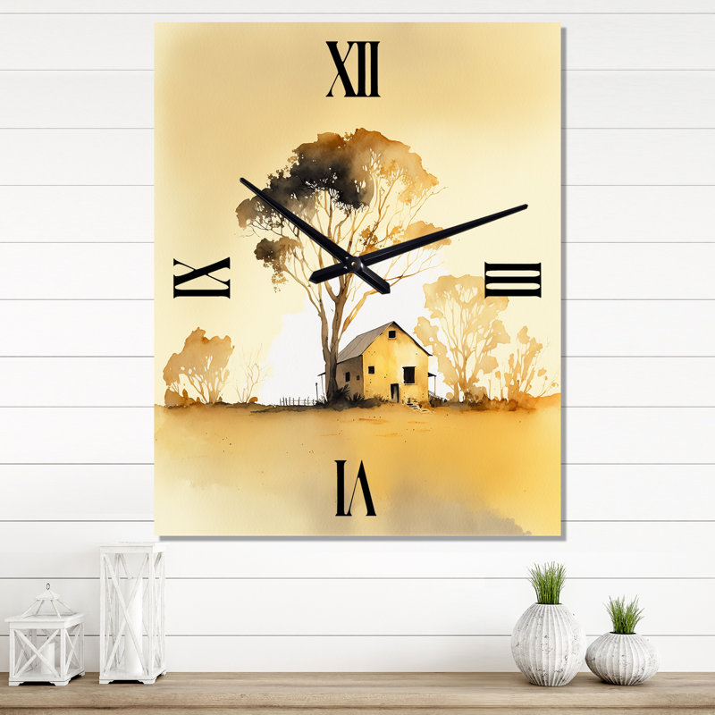 Jehnna - Horloges murales paysage forestier, Petit