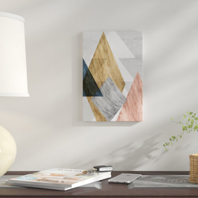 «Peaks I», impression sur toile