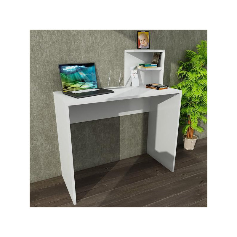 Solid Wood Top Desk Shell