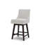 Tabouret de bar pivotant Zahara Neri-107095828