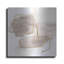 Brayden Studio® «Warm Grey Gold I» par Chris Paschke, art mural en métal-1945656285