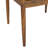 Dining chair home solid wood cream wind