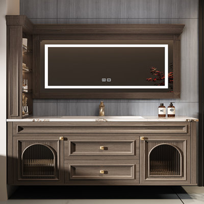 French style retro bathroom cabinet