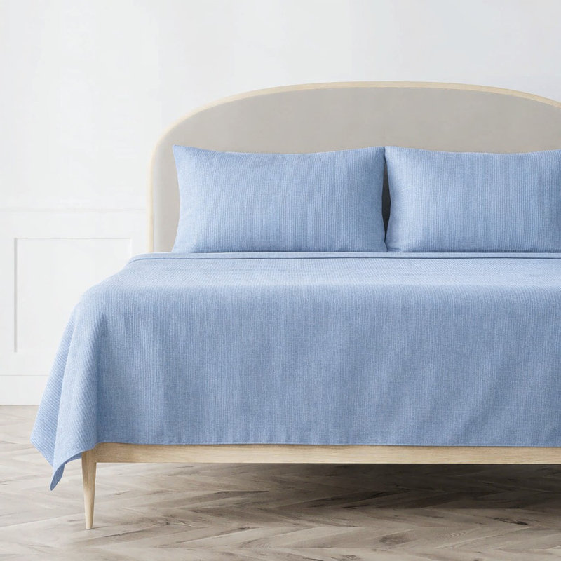 Lamina Coverlet, Blue, King