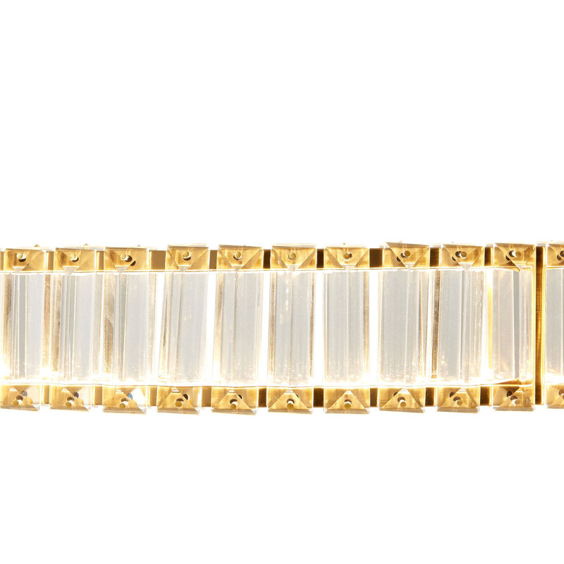 Lustre linéaire moderne à DEL Oballa