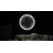 38-Inch Realistic Resin Moon Wall Light – Plug-In Dimmable LED Moon Sconce with Remote Control, 38 W Main & 15 W Night Light, Meteorite Crater Texture, 1.75″ Thick Wall-Mounted Décor for Home & Commer-691086747