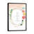 Black Floater Framed