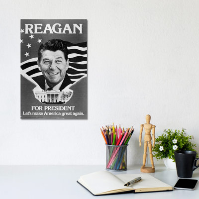 Ronald Reagan (1911-2004) - Wrapped Canvas Print