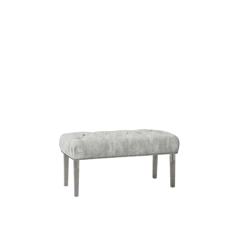 Banc rembourré Lazaro, Argent