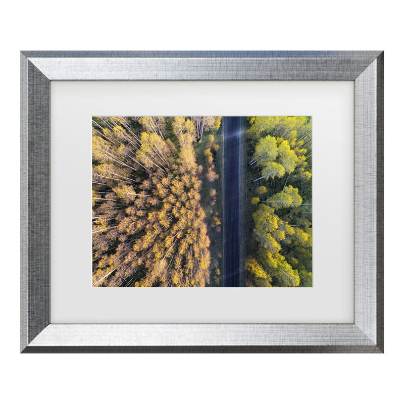 «Mei Xu Divide Matted», art encadré, H 14,5 po x l 17,5 po