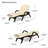 Wicker-Style Outdoor Chaise Lounge with Cushion, Weather-Resistant Lounger-814246007-814245960