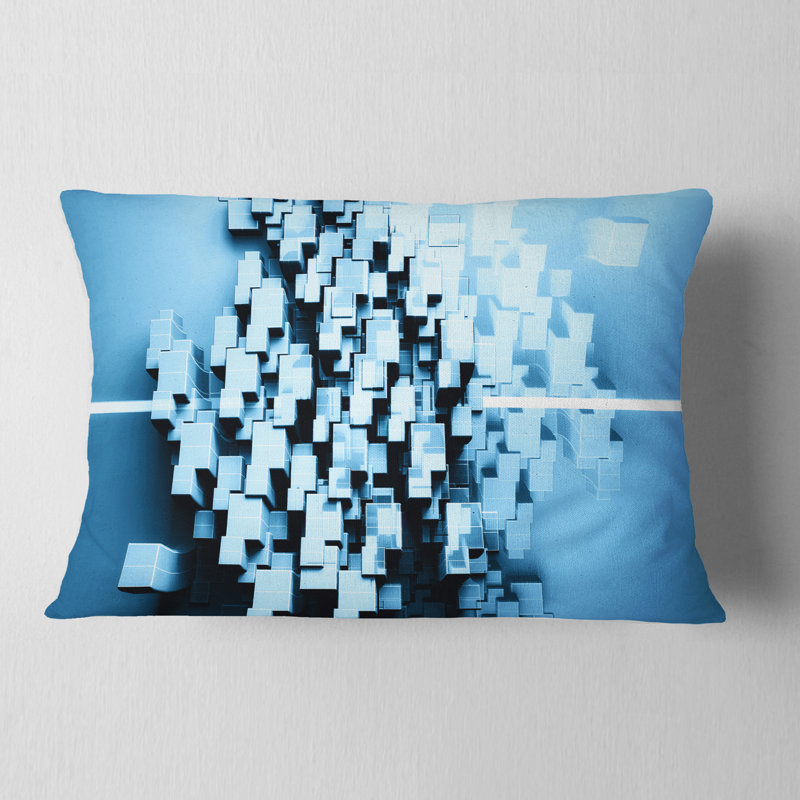 Coussin lombaire abstrait