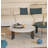 Minimalist high-end round coffee table