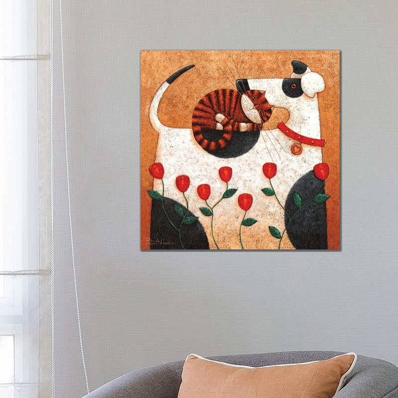 Circle Of Friends by Peter Adderley - Wrapped Canvas Gallery-Wrapped Canvas Giclée, 66.04 cm H x 66.04 cm W x 1.91 cm D