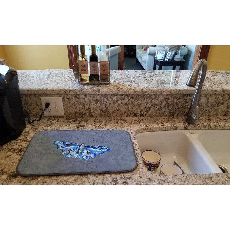 Tapis de séchage papillon