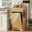 Armoire à poubelle basculante de 49 litres avec contrôle des odeurs-136428436