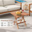 Table d'appoint extérieure carrée L 20 po x l 20 po Ostin