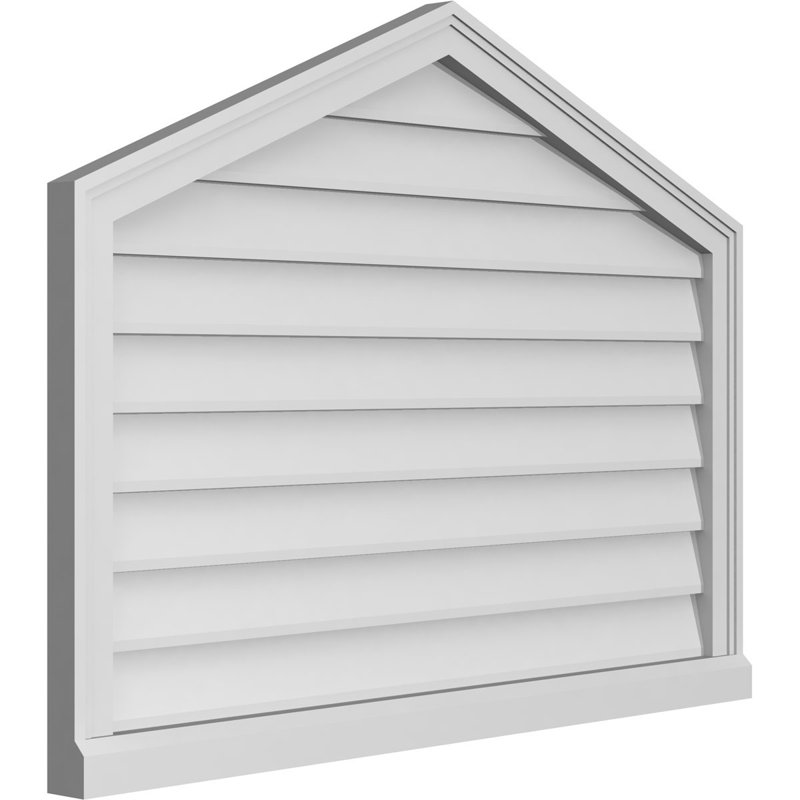 Ventilé à pignon non-fonctionnel Signature, H 30 po x l 40 po x P 2 po