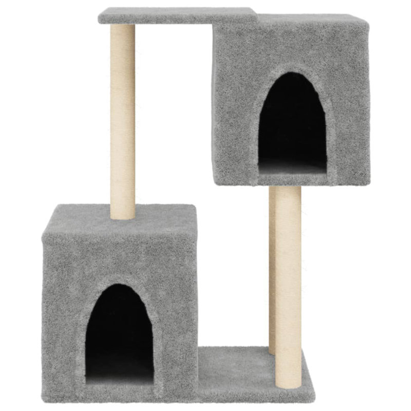 86cm H Cat Tree, Light Grey