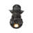 Handcrafted Outdoor Sculptural Fountain with Lights