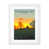 White Framed
