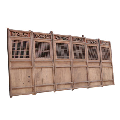 Asian Classic Exterior Doors Set of 6