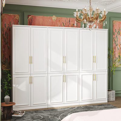 95.1” Wide Co-Room Closet Armoire