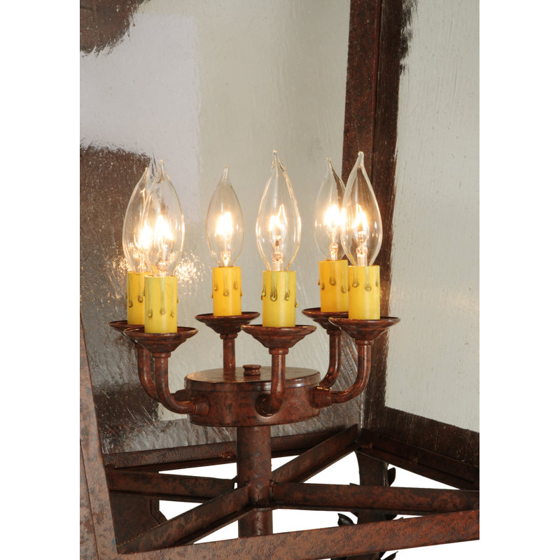 Rustic Lodge 6 - Light Armed Sconce