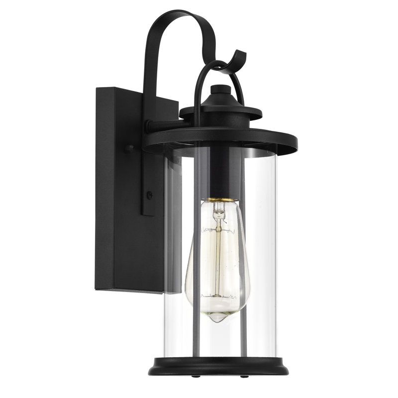 Luminaire de grange d'extérieur 1 lumière Dopson, H 12,75 po x l 5,25 po x P 6,5 po