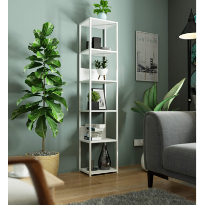 Auzinda 192cm H Metal Bookcase