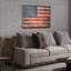 « american rêve », impression sur bois