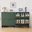 Armoire de rangement pour chaussures 16 paires avec 2 tiroirs rabattables-87791038
