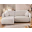Candy 4 Seater Boucle Corner Sofa with Storage-135847584-135847585