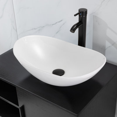 Lavabo vasque en céramique