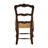 French Country 18'' H Mahogany Solid Wood Side Chair-9046644