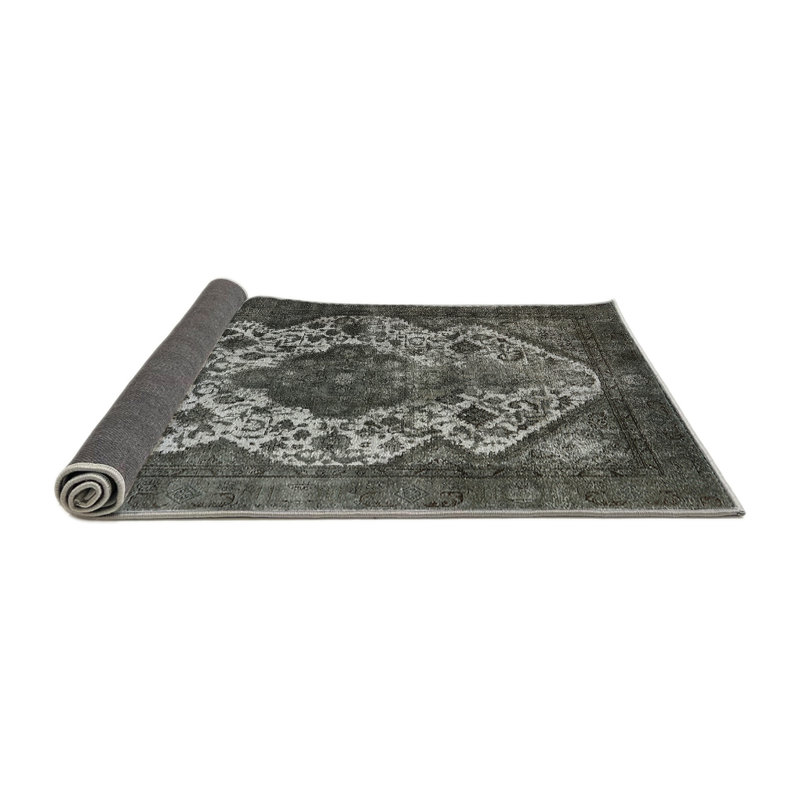 Tapis oriental gris Howes, Rond 6 pi