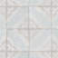 Carreau de porcelaine à motif pour mur et plancher 6 po x 6 po Barcelona