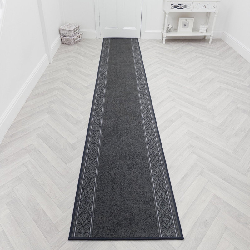 Runner Vintage Look Looped / Hooked Area Rug, Runner 66 x 150 cm
