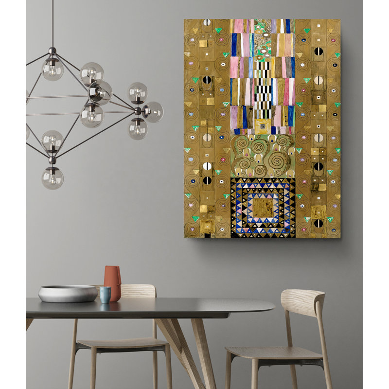 «Stoclet Frieze Reproduction» par Gustav Klimt, 24" H x 16" W