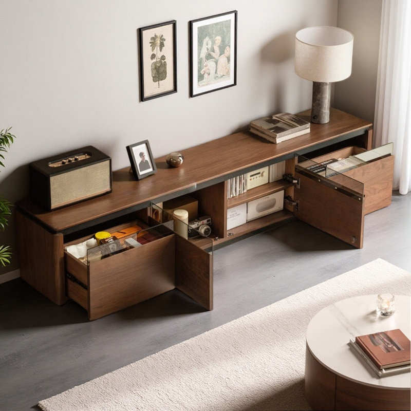 Meuble télé avec rangement de luxe de style italien