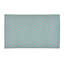 Tapis bleu/gris à chevrons à main-44871821