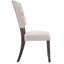Chaises d'appoint transitionnelles (2) - Lin beige, chêne gris, dossier de style chêne 2-76074820