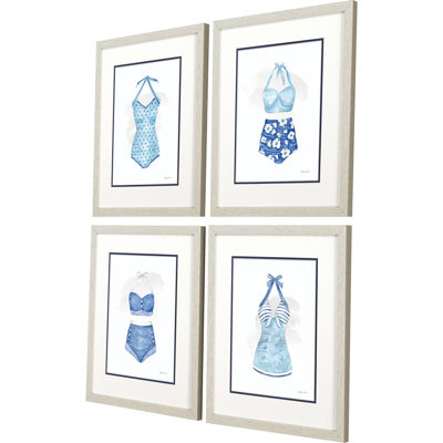 " Cottage At The Cape S/4 " 4 - Pieces