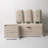Lovello Iced Latte Storage Set with Tea, Coffee & Sugar Canisters, Utensil Store and Bread Bin