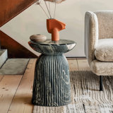 Foundry Select Tithi Stylish Decorative End Table for Elegant Home Interiors