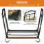 Beaupre 59.5cm W Metal Log Rack
