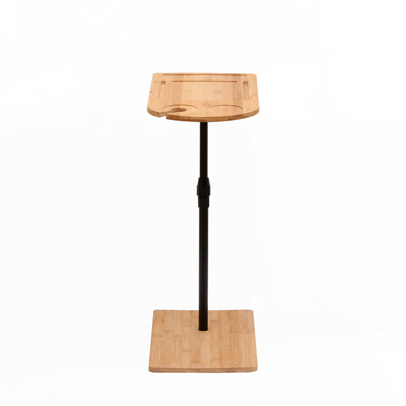 Adjustable C-Shaped End Table